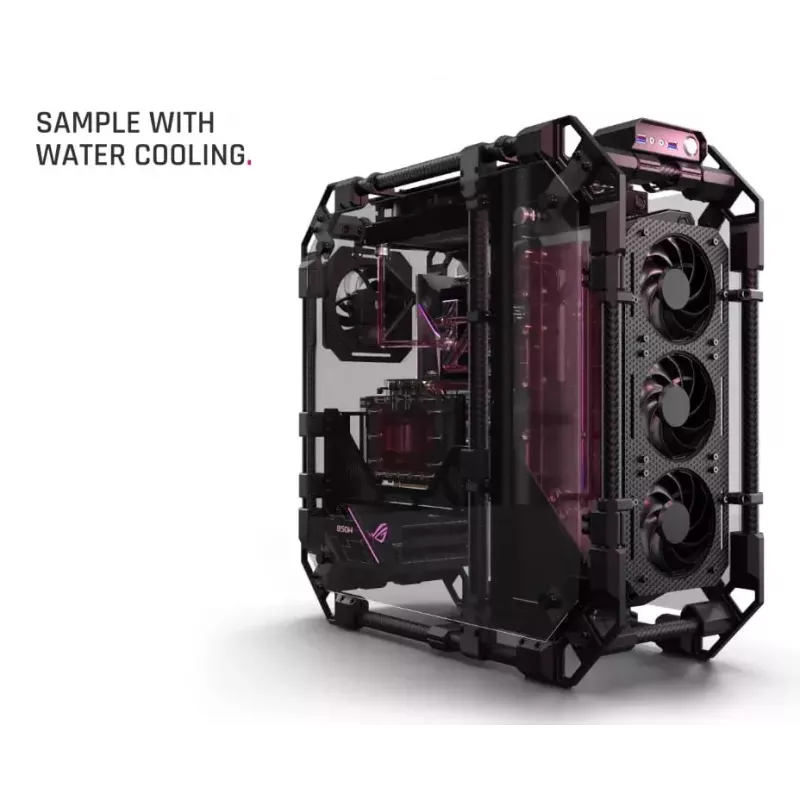 Obudowa PC Alphacool Apex Skeleton Full Tower Czarna