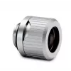 Złączka EKWB HDC 12 — mosiądz, wykończenie tytanowe, wysokość 15 mm, średnica 20 mm, rurka Ø 12 mm