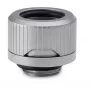 Złączka EKWB HDC 12 — mosiądz, wykończenie tytanowe, wysokość 15 mm, średnica 20 mm, rurka Ø 12 mm