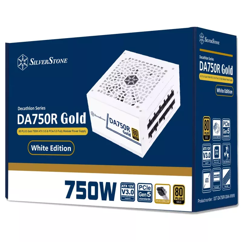 Zasilacz Silverstone DA750R Gold 750 W