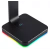 CORSAIR Zestaw słuchawkowy - St100 RGB Premium - Ze stojakiem 7.1 Surround - Konfigurowalne podświetlenie RGB