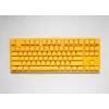 Klawiatura Ducky One 3 żółty TKL Gaming USB Mechaniczna Przewodowa