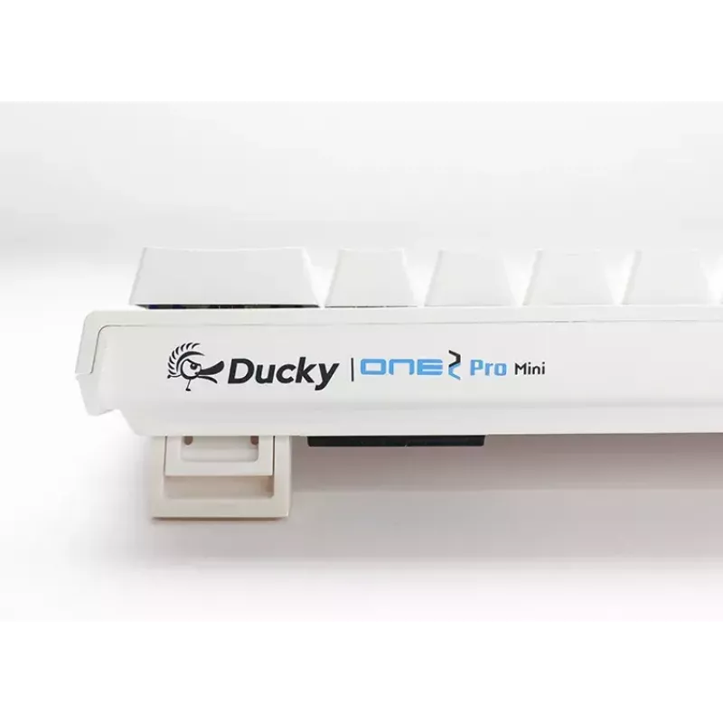 Klawiatura Ducky DKON2061ST USB QWERTY US International biała mini mechaniczna RGB LED