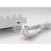 Klawiatura Ducky DKON2061ST USB QWERTY US International biała mini mechaniczna RGB LED