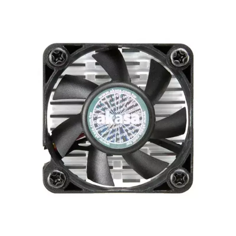 Cooler Akasa AK-210-BK Chłodzenie chipsetu 4 cm Czarny