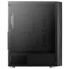Aerocool PRISMBKV3 PC Case ATX Czarny 4 Fans ARGB Front Side Side Tempered Glass
