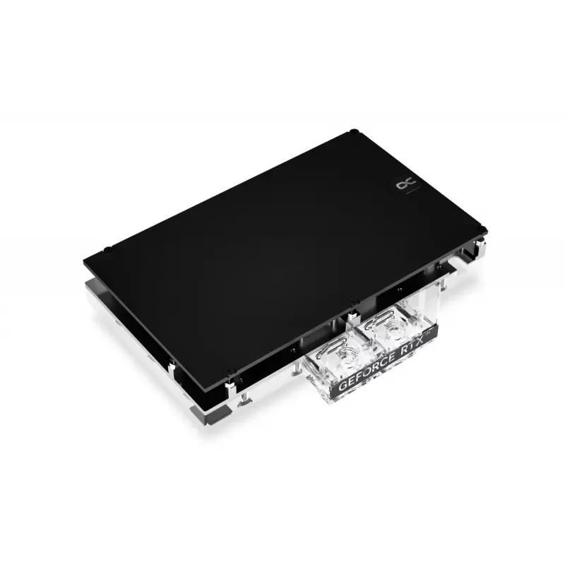Blok wodny + Tylna płyta Alphacool GPX-N Akryl Aluminium Miedź Czarny 144.3x198.6x35.9mm
