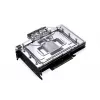 Blok wodny + Tylna płyta Alphacool GPX-N Akryl Aluminium Miedź Czarny 144.3x198.6x35.9mm