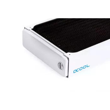 Radiator Alphacool 18647 miedź Steel Czarny biały 124mm 272.1mm 45mm