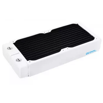 Radiator Alphacool 18647 miedź Steel Czarny biały 124mm 272.1mm 45mm