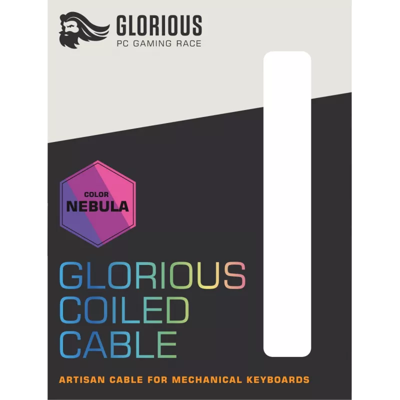 Glorious Gaming Coiled Violet 1.37 m