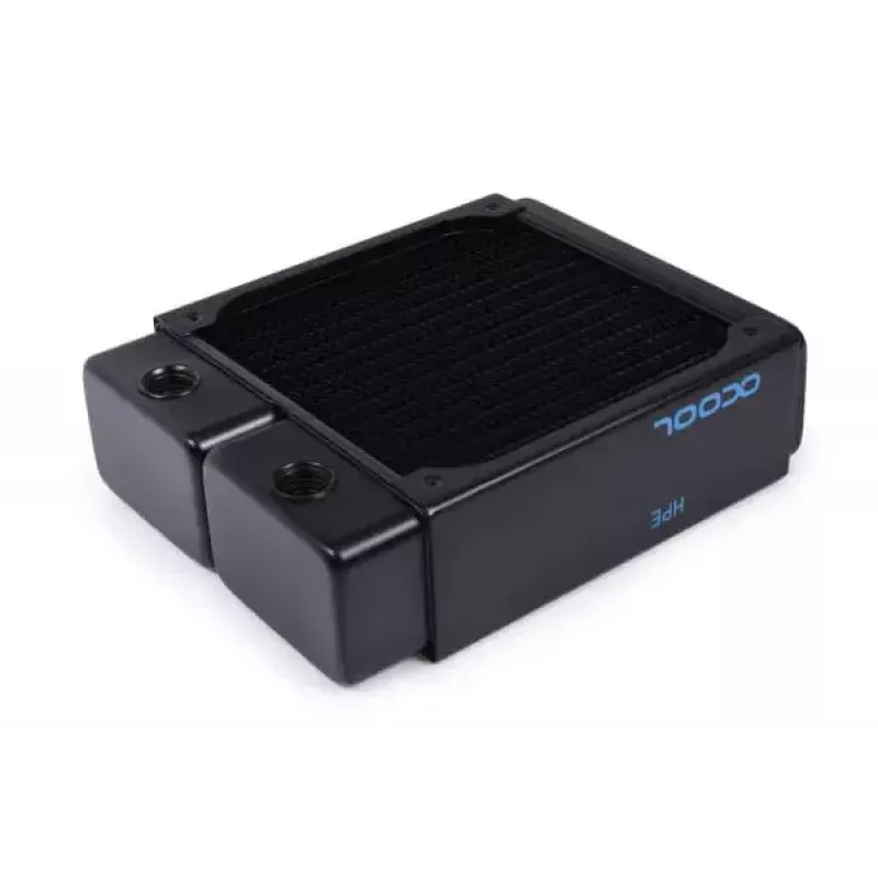 Radiator Alphacool 14472 Brass miedź Stainless Steel Czarny 124mm