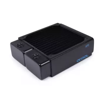 Radiator Alphacool 14472 Brass miedź Stainless Steel Czarny 124mm