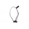 Wewnętrzny kabel zasilający Alphacool 18601 0,3 m 3-pin prosty