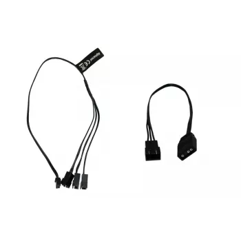 Wewnętrzny kabel zasilający Alphacool 18601 0,3 m 3-pin prosty