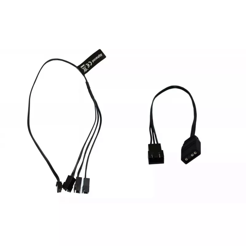 Wewnętrzny kabel zasilający Alphacool 18601 0,3 m 3-pin prosty
