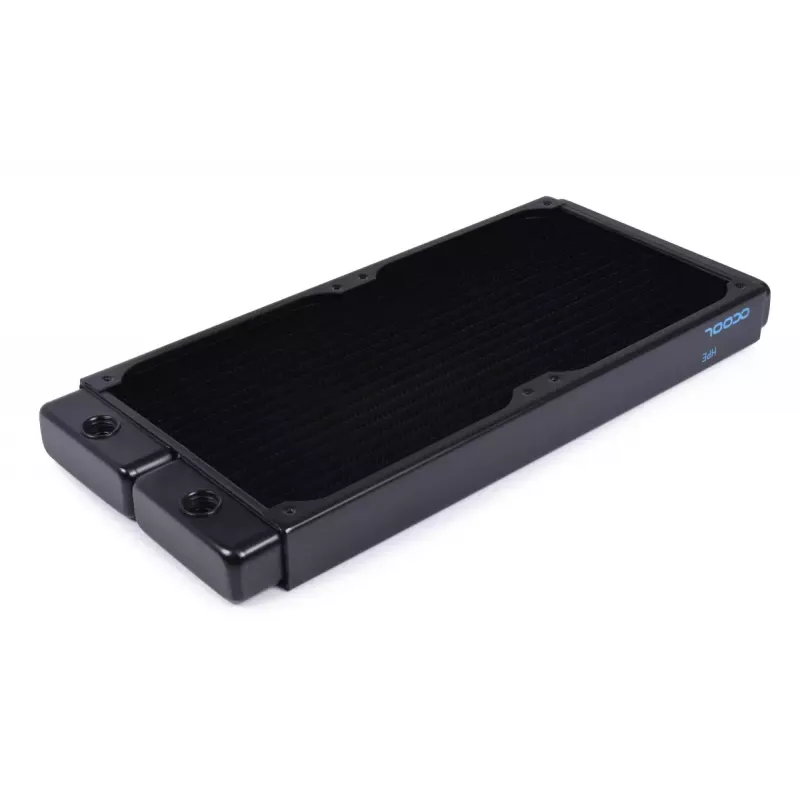 Radiator Alphacool 14378 mosiądz miedź stal czarny 144mm 314.5mm 30mm