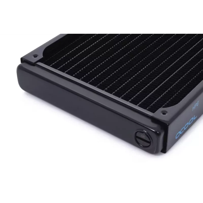 Radiator Alphacool 14378 mosiądz miedź stal czarny 144mm 314.5mm 30mm
