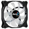 AEROCOOL COSMO12FRGB 120mm wentylator do obudowy komputera, 1000 RPM, 15 diod LED RGB, złącze Molex, 3,72 W, czarny