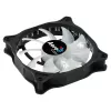 AEROCOOL COSMO12FRGB 120mm wentylator do obudowy komputera, 1000 RPM, 15 diod LED RGB, złącze Molex, 3,72 W, czarny