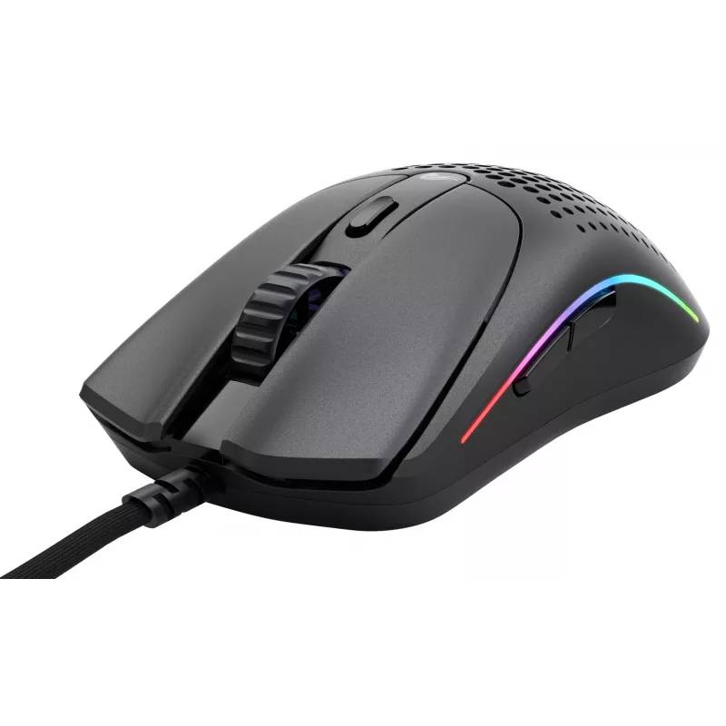 Glorious Gaming Glorious Model O Wired 2 - matowa czerń, praworęczna, optyczna, USB Type-A, 26000 DPI, 1 ms, czarny