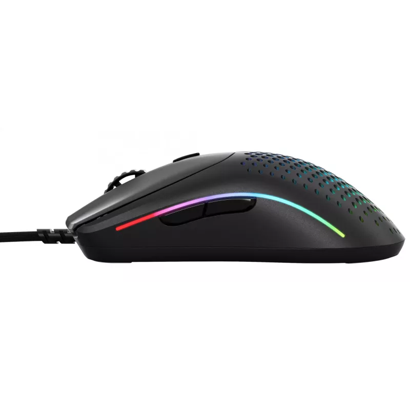 Glorious Gaming Glorious Model O Wired 2 - matowa czerń, praworęczna, optyczna, USB Type-A, 26000 DPI, 1 ms, czarny