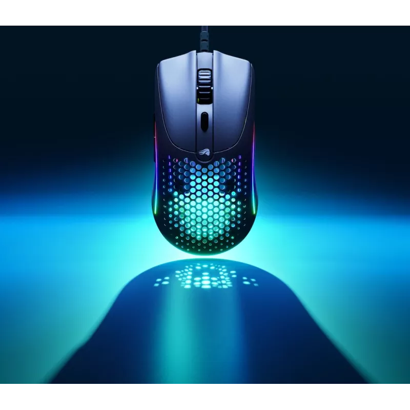 Glorious Gaming Glorious Model O Wired 2 - matowa czerń, praworęczna, optyczna, USB Type-A, 26000 DPI, 1 ms, czarny