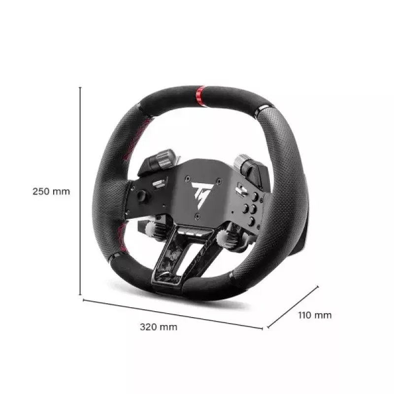 Thrustmaster Hypercar Wheel Add-On Czarny, srebrny kierownica PC, PlayStation 4, PlayStation 5, Xbox, Xbox One