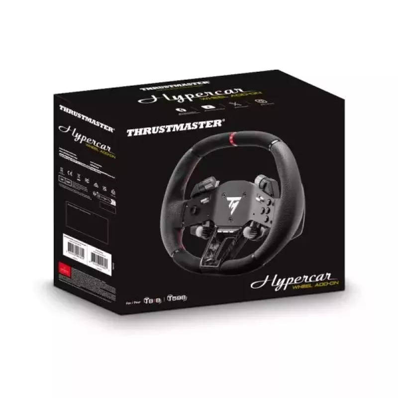 Thrustmaster Hypercar Wheel Add-On Czarny, srebrny kierownica PC, PlayStation 4, PlayStation 5, Xbox, Xbox One