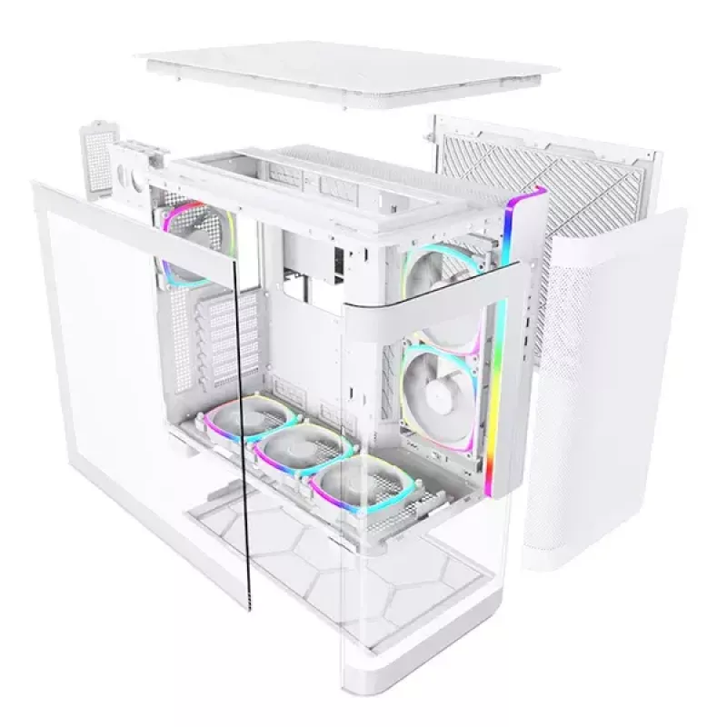 Obudowa PC Montech KING 95 PRO Midi Tower Biała