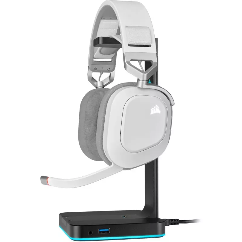 CORSAIR Gaming Headset Hs80 - Wireless - biały