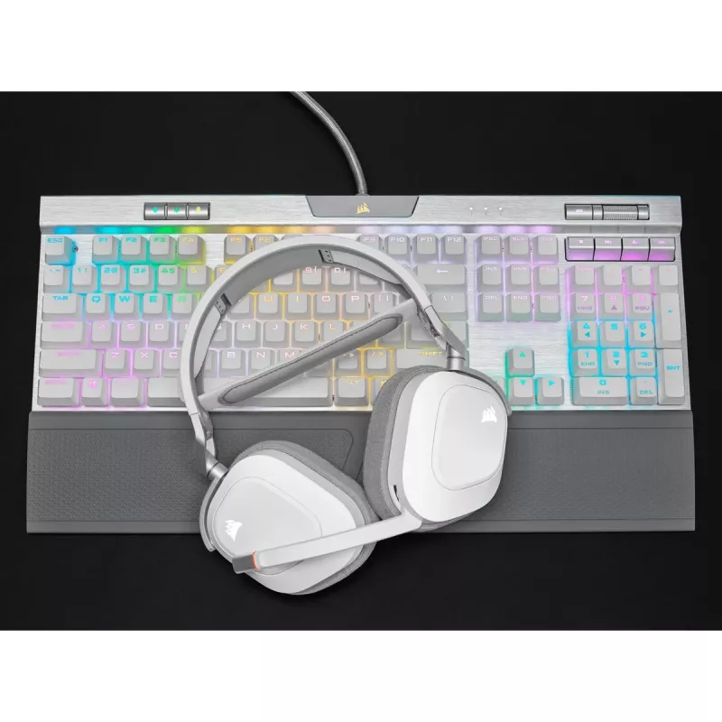 CORSAIR Gaming Headset Hs80 - Wireless - biały