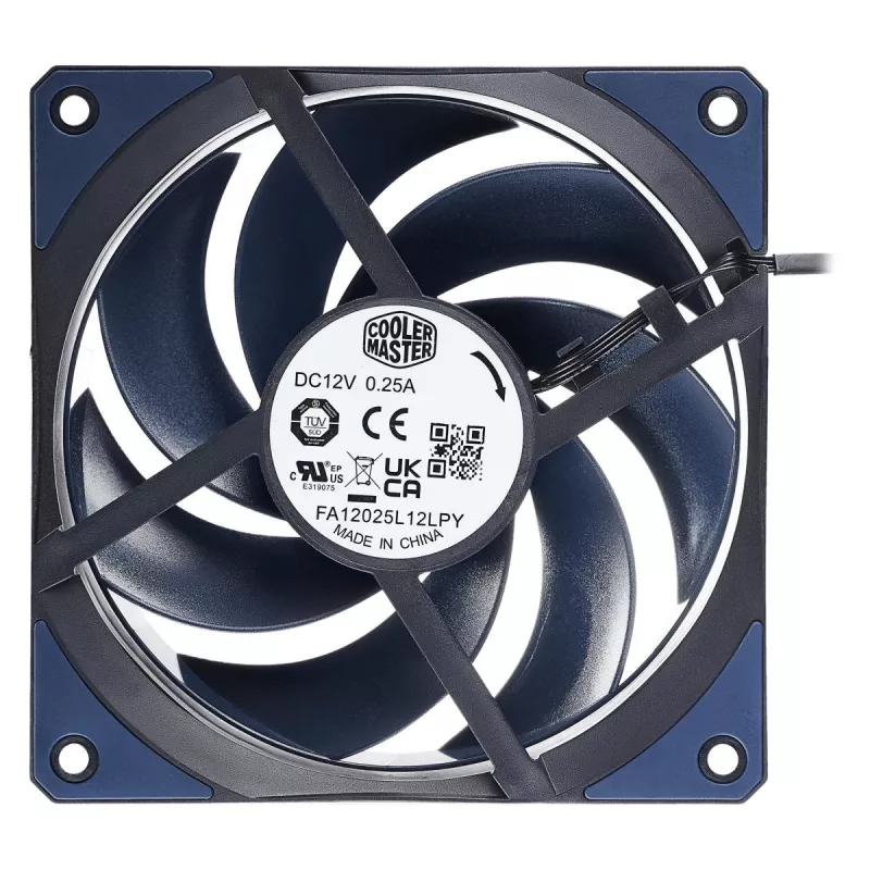 COOLER MASTER Case Fan Mobius 120 Non LED Czarny