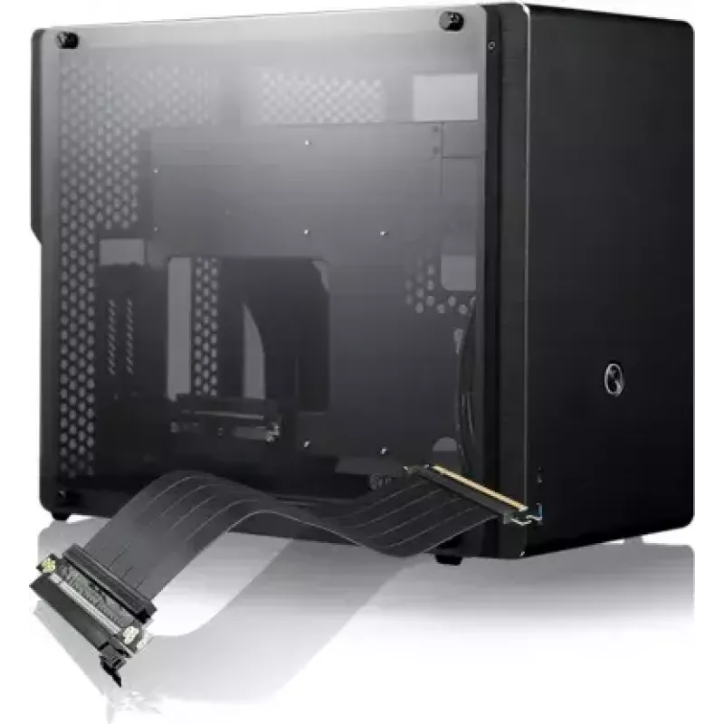 Obudowa PC RAIJINTEK Ophion M Evo ALS Midi Tower czarna, przezroczysta