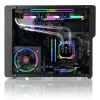 Obudowa PC RAIJINTEK Ophion M Evo ALS Midi Tower czarna, przezroczysta