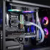 RAIJINTEK EOS 12 RBW ADD 120 mm wentylator PWM z łożyskiem hydraulicznym, 2 szt., czarno-biały