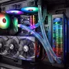 RAIJINTEK EOS 12 RBW ADD 120 mm wentylator PWM z łożyskiem hydraulicznym, 2 szt., czarno-biały