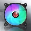 RAIJINTEK EOS 12 RBW ADD 120 mm wentylator PWM z łożyskiem hydraulicznym, 2 szt., czarno-biały