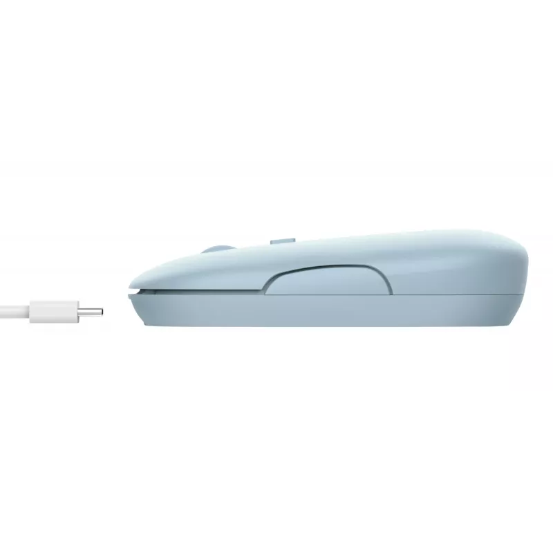 Mysz Trust Puck biurowa symetryczna RF Wireless + Bluetooth 1600 DPI