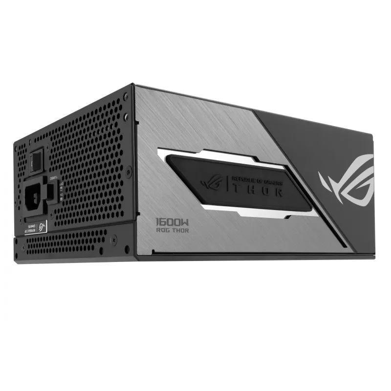 Zasilacz ASUS ROG THOR-1600T3-GAMING 1600 W, 80 PLUS Titanium, ATX 3.1, w pełni modułarny, wyświetlacz OLED
