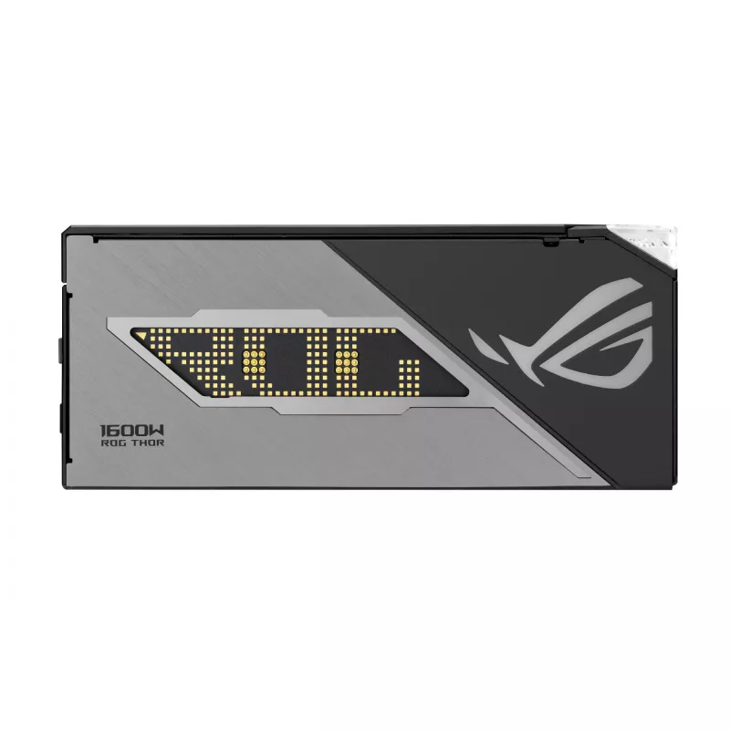 Zasilacz ASUS ROG THOR-1600T3-GAMING 1600 W, 80 PLUS Titanium, ATX 3.1, w pełni modułarny, wyświetlacz OLED