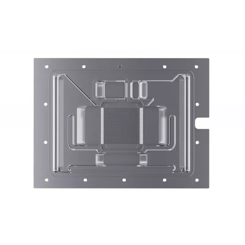 Water block + Backplate Alphacool 13456 Acrylic Aluminium Czarny srebrny Transparent