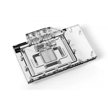 Water block + Backplate Alphacool 13456 Acrylic Aluminium Czarny srebrny Transparent