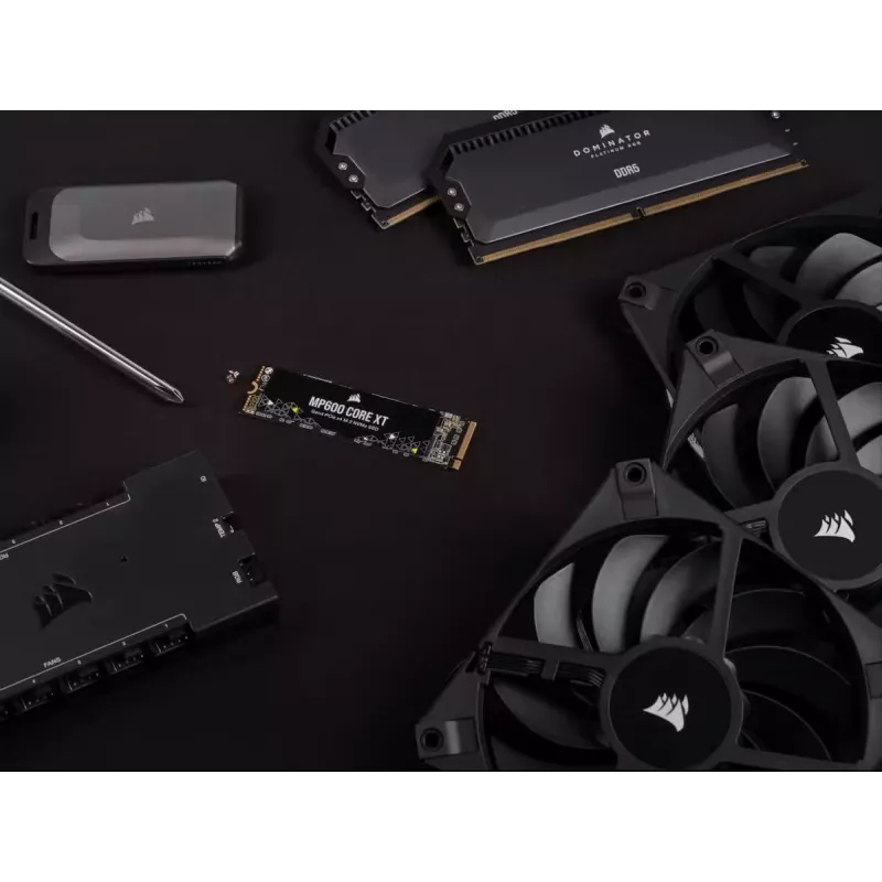 CORSAIR SSD - 4TB - MP600 Core Xt PCI-E 4.0 (gen4) x4 NVMe M.2