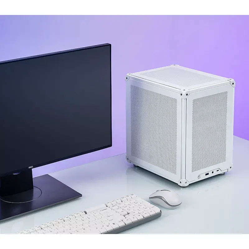 Obudowa PC Jonsbo C6 Mini Tower Biała