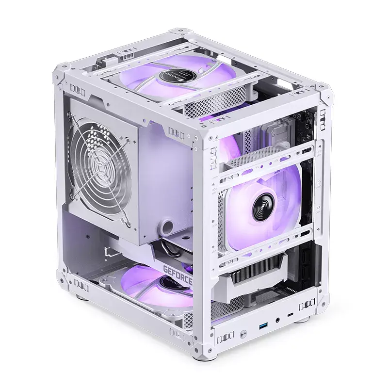 Obudowa PC Jonsbo C6 Mini Tower Biała