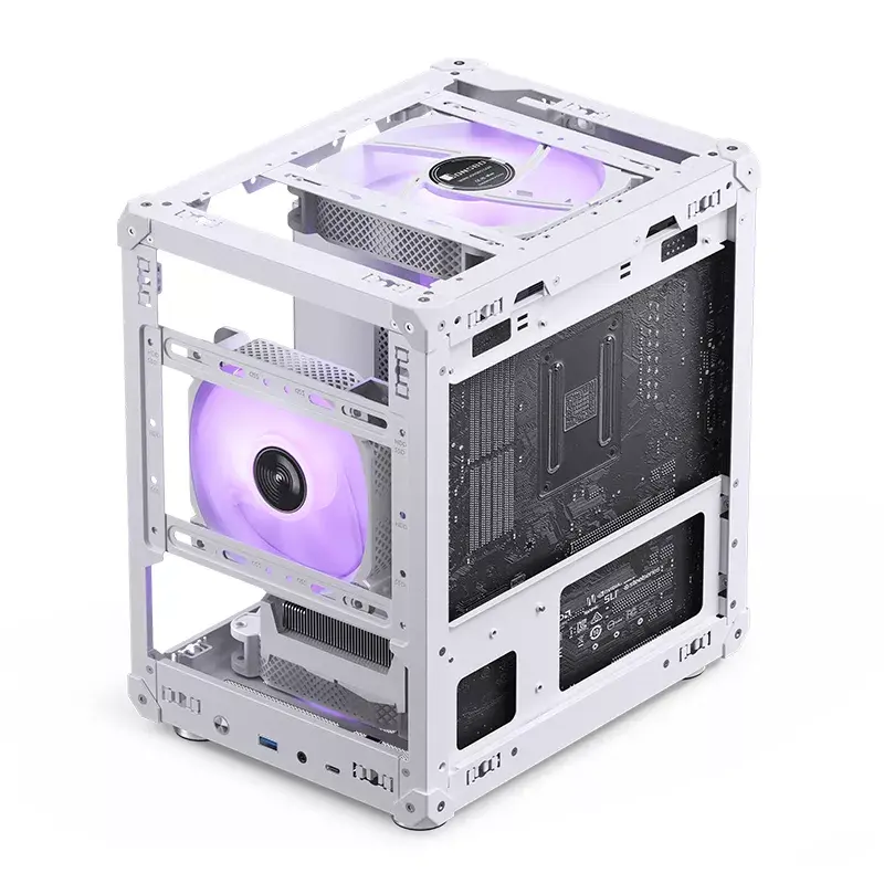 Obudowa PC Jonsbo C6 Mini Tower Biała