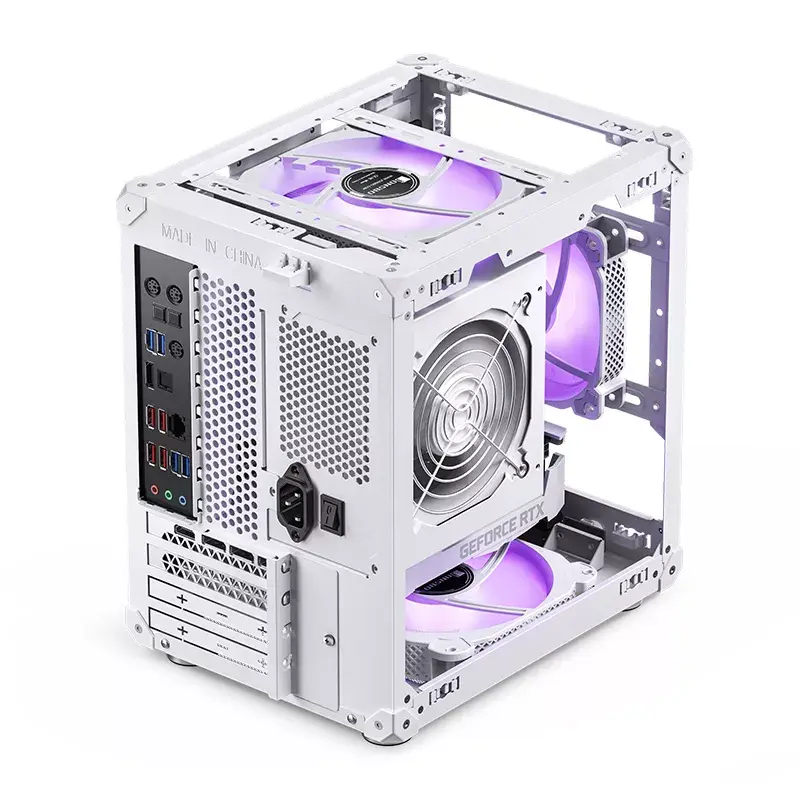 Obudowa PC Jonsbo C6 Mini Tower Biała