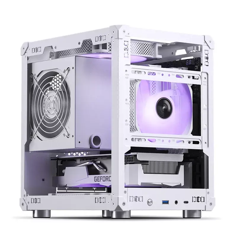 Obudowa PC Jonsbo C6 Mini Tower Biała
