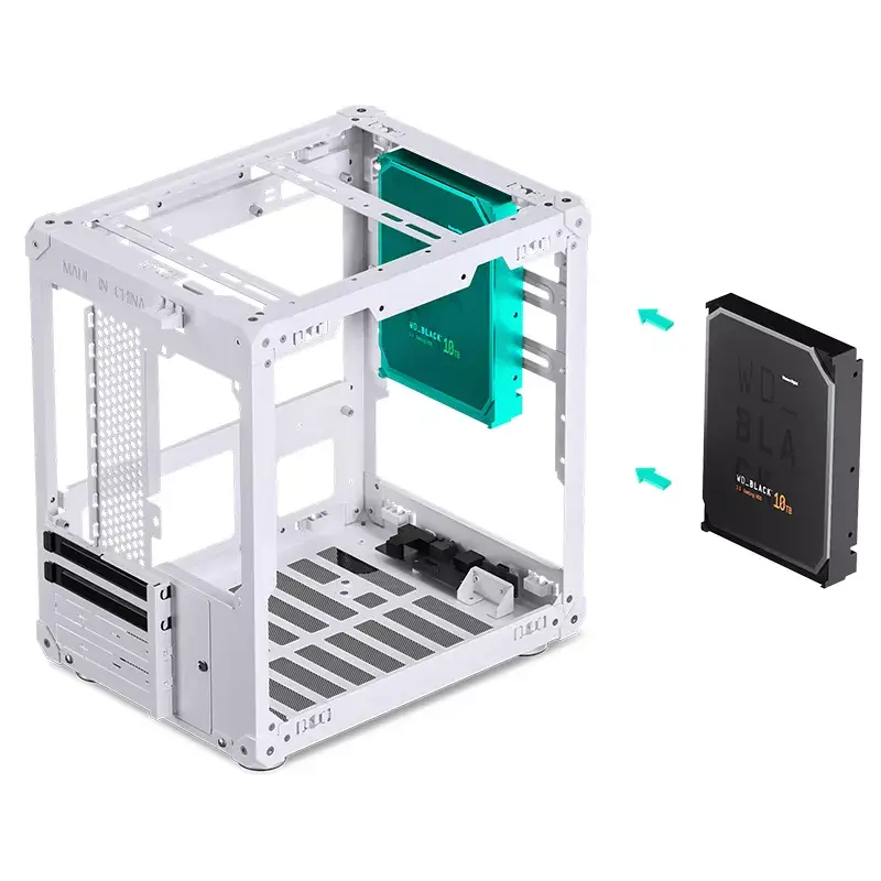 Obudowa PC Jonsbo C6 Mini Tower Biała